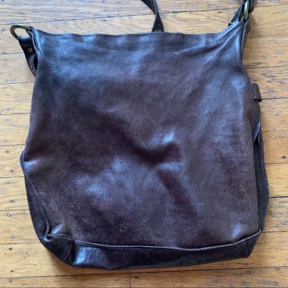 Ellington large leather work tote bag - Picture 7 of 13